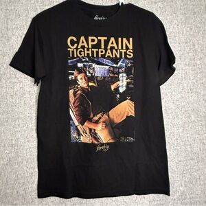 Captain Mal Firefly Graphic Tee Size Small Sci Fi‎